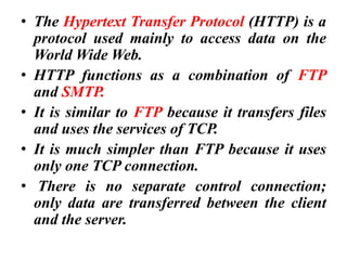 HTTP(Hyper Text Transfer Protocol) | PDF