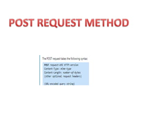 http explanation and process flow in javascript | PPT