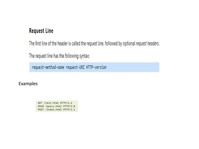 http explanation and process flow in javascript | PPTX | Internet ...