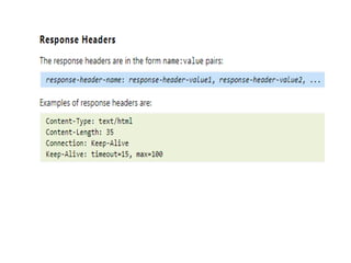 http explanation and process flow in javascript | PPT