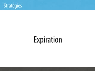 Stratégies




             Expiration
 