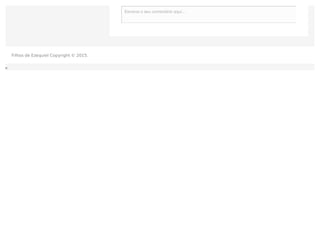 Escreva o seu comentário aqui...Escreva o seu comentário aqui...
Filhos de Ezequiel Copyright © 2015.
 