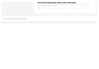 Participe da discussão, deixe o seu comentário
Escreva o seu comentário aqui...Escreva o seu comentário aqui...
Filhos de Ezequiel Copyright © 2015.
 
