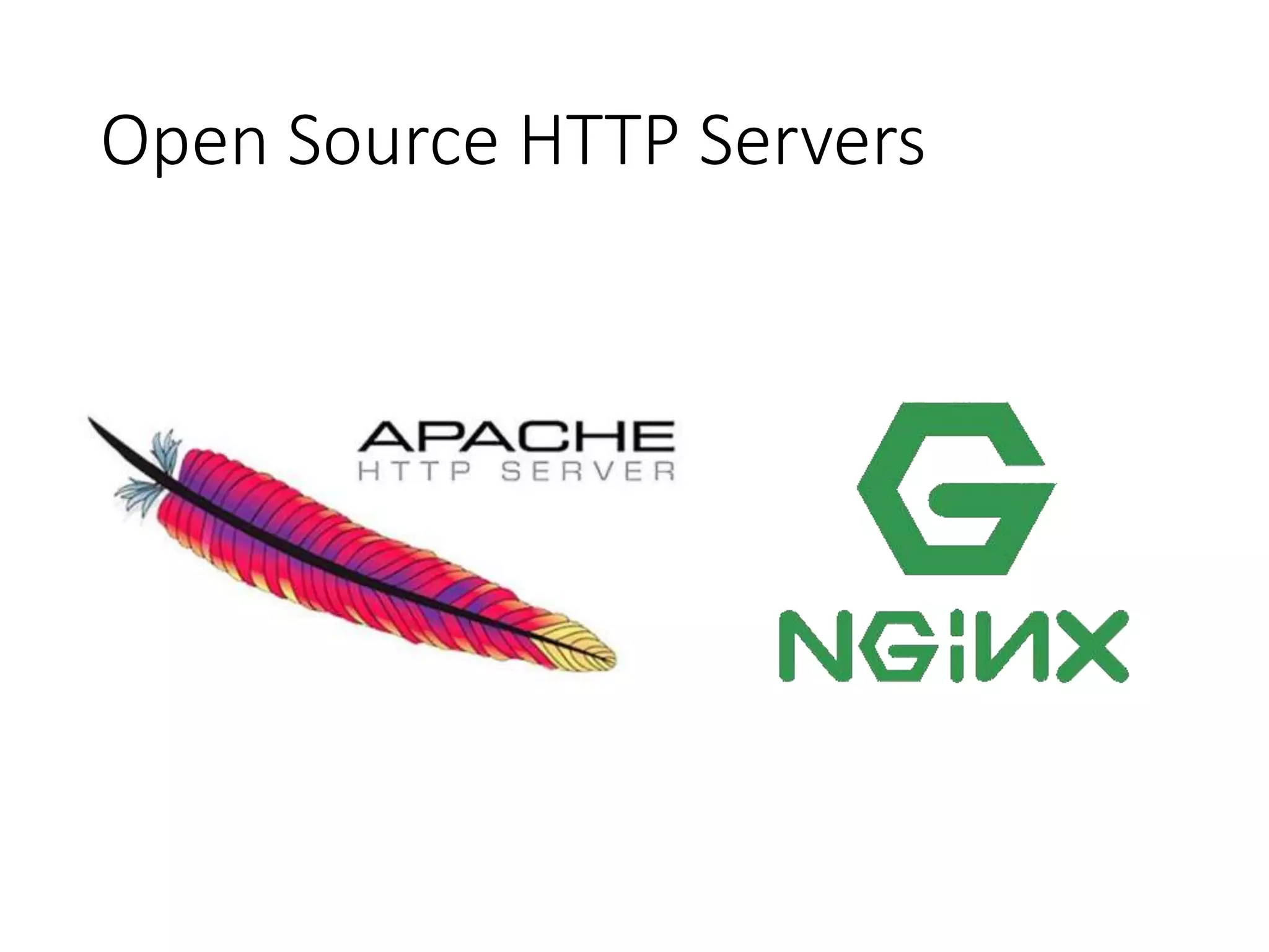 Open Source HTTP Servers
 