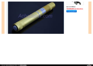 laser vert 3000mw
109.98€(90€ de réduction)
Do you need professional PDFs? Try PDFmyURL!
 