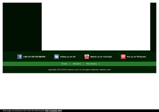 LIKE US ON FACEBOOK Follow us on Vk Watch us on YouTube Pin us on Pinterest
О нас | Оплата | Контакты |
copyright 2014-2015 lasersru.com Inc,All rights reserved. lasersru.com
Web page converted to PDF with the PDFmyURL PDF creation API!
 