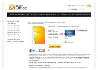 ms office home student 2007 error ms office home student 2007 error