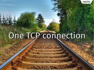 One TCP connectionOne TCP connection
 