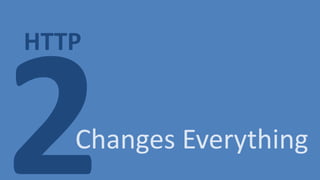 Changes Everything
HTTP
 