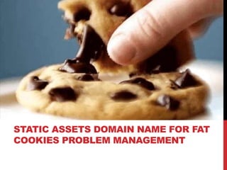 STATIC ASSETS DOMAIN NAME FOR FAT
COOKIES PROBLEM MANAGEMENT
 