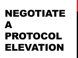 NEGOTIATE
A
PROTOCOL
ELEVATION
 