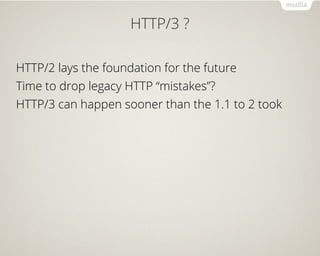 Http2 right now