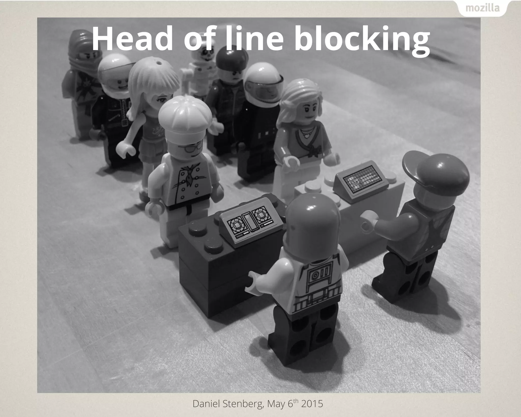 Daniel Stenberg, May 6th
2015
Head of line blocking
 