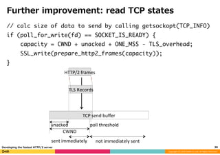Developing the fastest HTTP/2 server | PDF