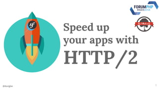 @dunglas
Speed up
your apps with
HTTP/2
 