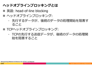 HTTP/2の課題と将来