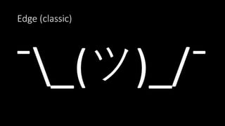 Edge (classic)
¯_(ツ)_/¯
 