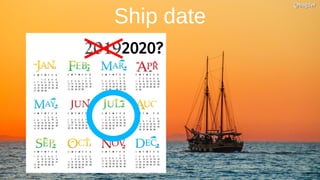 Ship date
@bagder@bagder
2020?
 