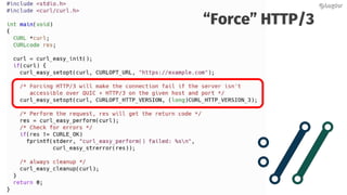 “Force” HTTP/3
@bagder@bagder
 