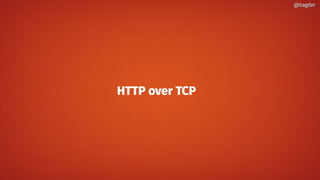 HTTP over TCP
@bagder@bagder
 