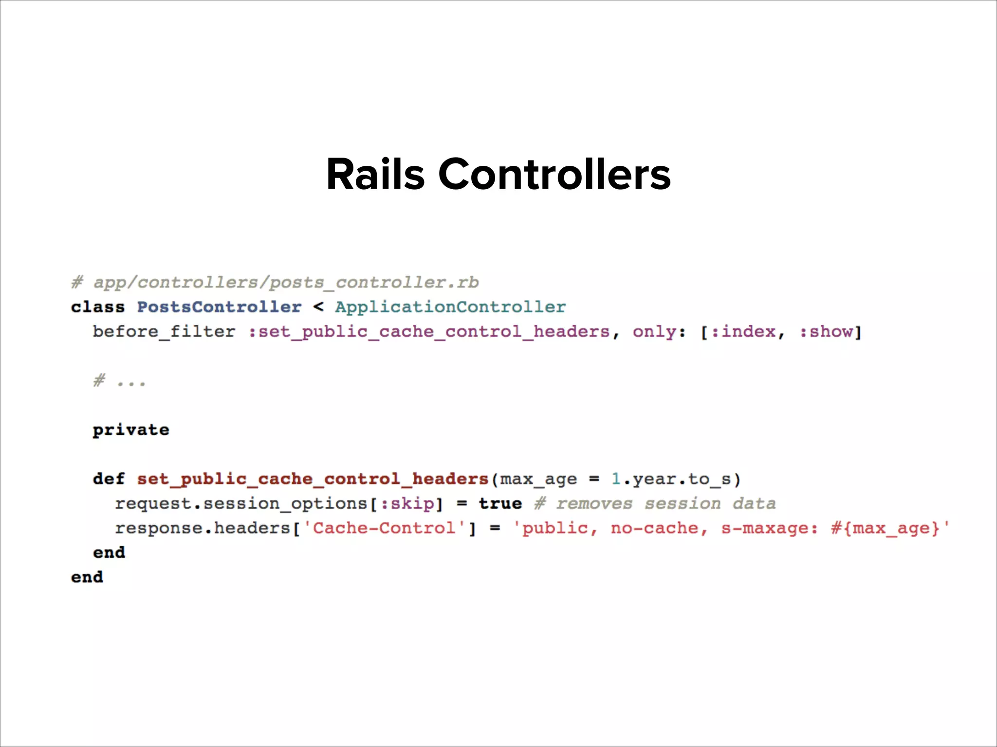 Rails Controllers

 