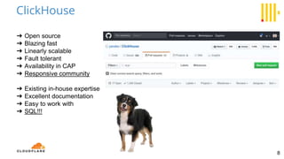 HTTP Analytics for 6M requests per second using ClickHouse | PPTX