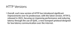 HTTP and HTTPS.pptx this presentation is based on the two protocol. | PPTX