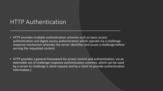 Http and its Applications | PPTX