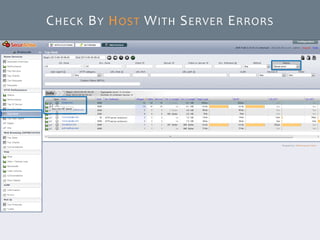 © SecurActive 2013 7 
CHECKBYHOSTWITHSERVERERRORS  