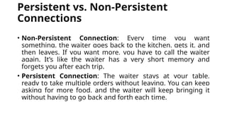 Hypertext Transfer Protocol (HTTP) is a request-response protocol that ...