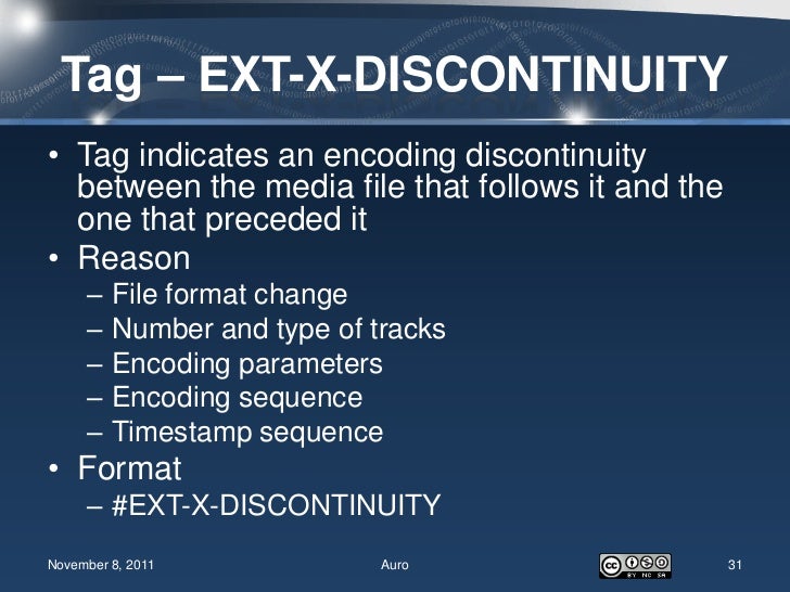 http live streaming ext format