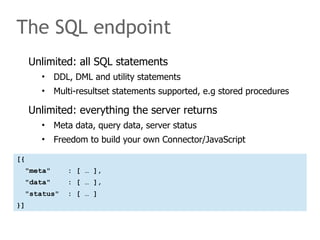 HTTP Plugin for MySQL! | PDF