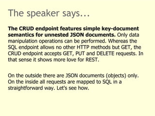HTTP Plugin for MySQL! | PDF