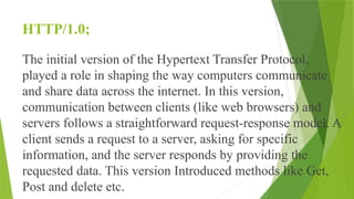 Http Presentation What Exactly Is Http Pptx