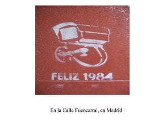 En la Calle Fuencarral, en Madrid  