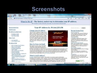 Screenshots