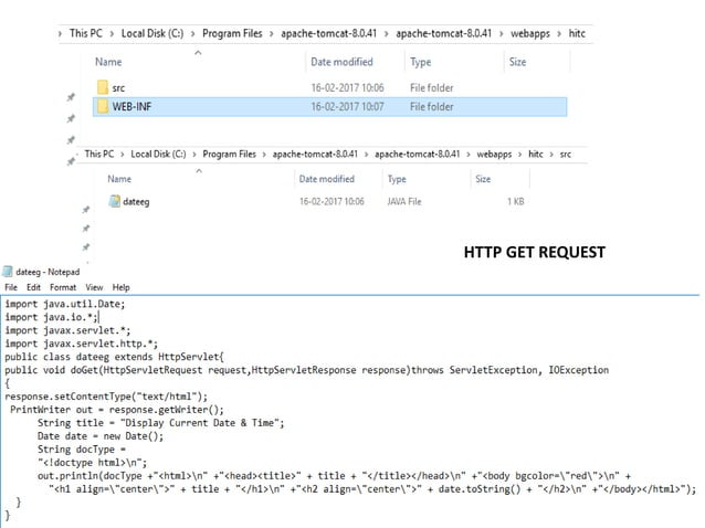 Http request and http response