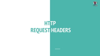 HTTP
REQUEST HEADERS
 