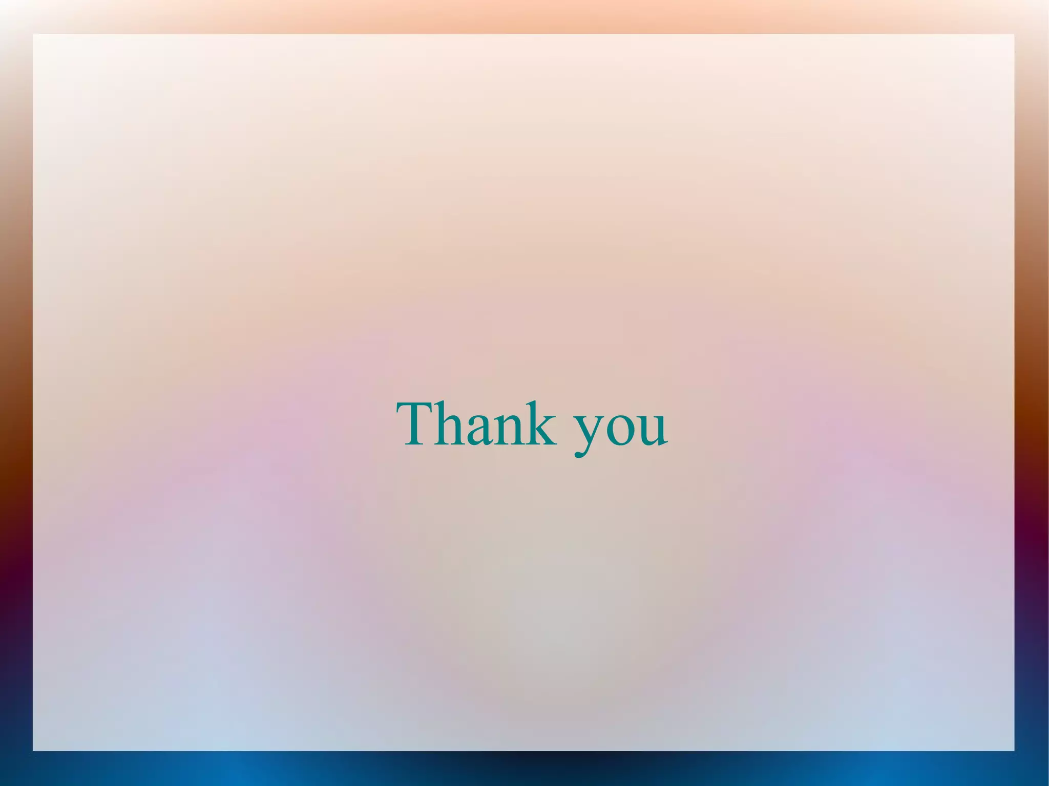 Thank you

 