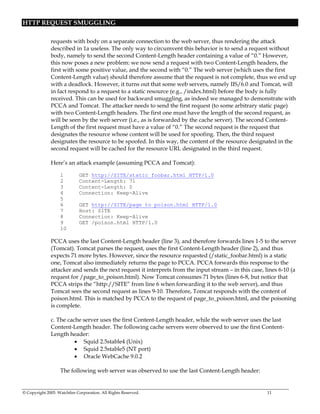 Http Request Smuggling | PDF