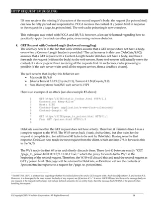 Http Request Smuggling | PDF