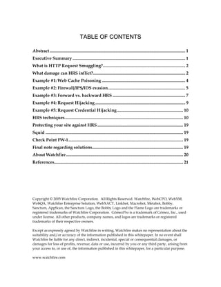 Http Request Smuggling | PDF