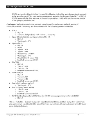 Http Request Smuggling | PDF
