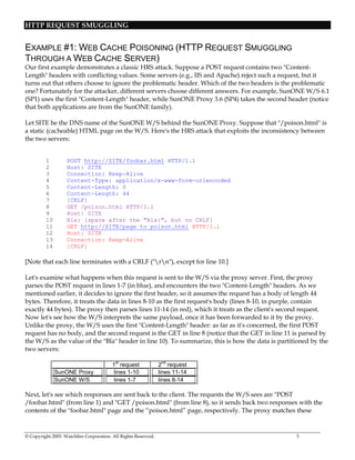 Http Request Smuggling | PDF