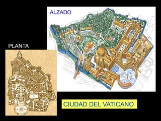 CIUDAD DEL VATICANO
ALZADO
PLANTA
 