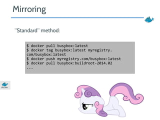 Docker Advanced registry usage | PDF