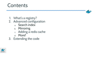 Docker Advanced registry usage | PDF