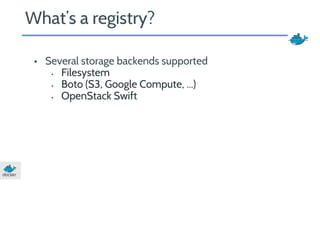 Docker Advanced registry usage | PDF