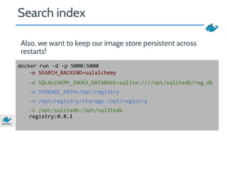 Docker Advanced registry usage | PDF