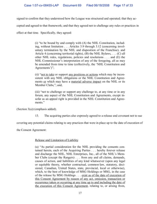 Case 1:07-cv-08455-LAP           Document 69        Filed 06/18/2008       Page 17 of 33



signed to confirm that they un...